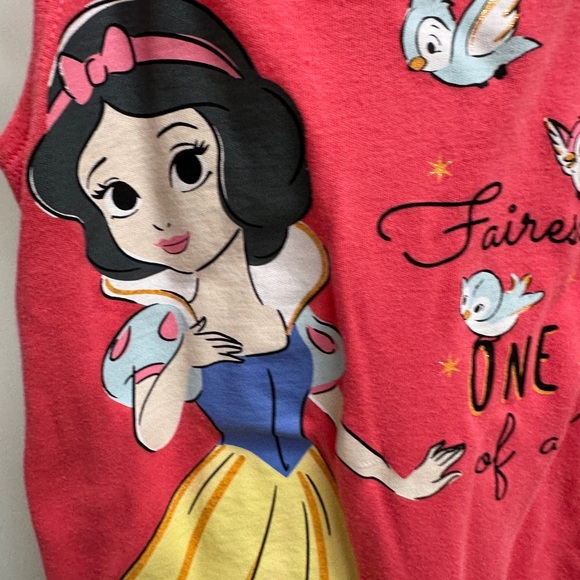 NWOT Disney Princess 3T Snow White Red Romper Fairest One of All - Picture 2 of 6